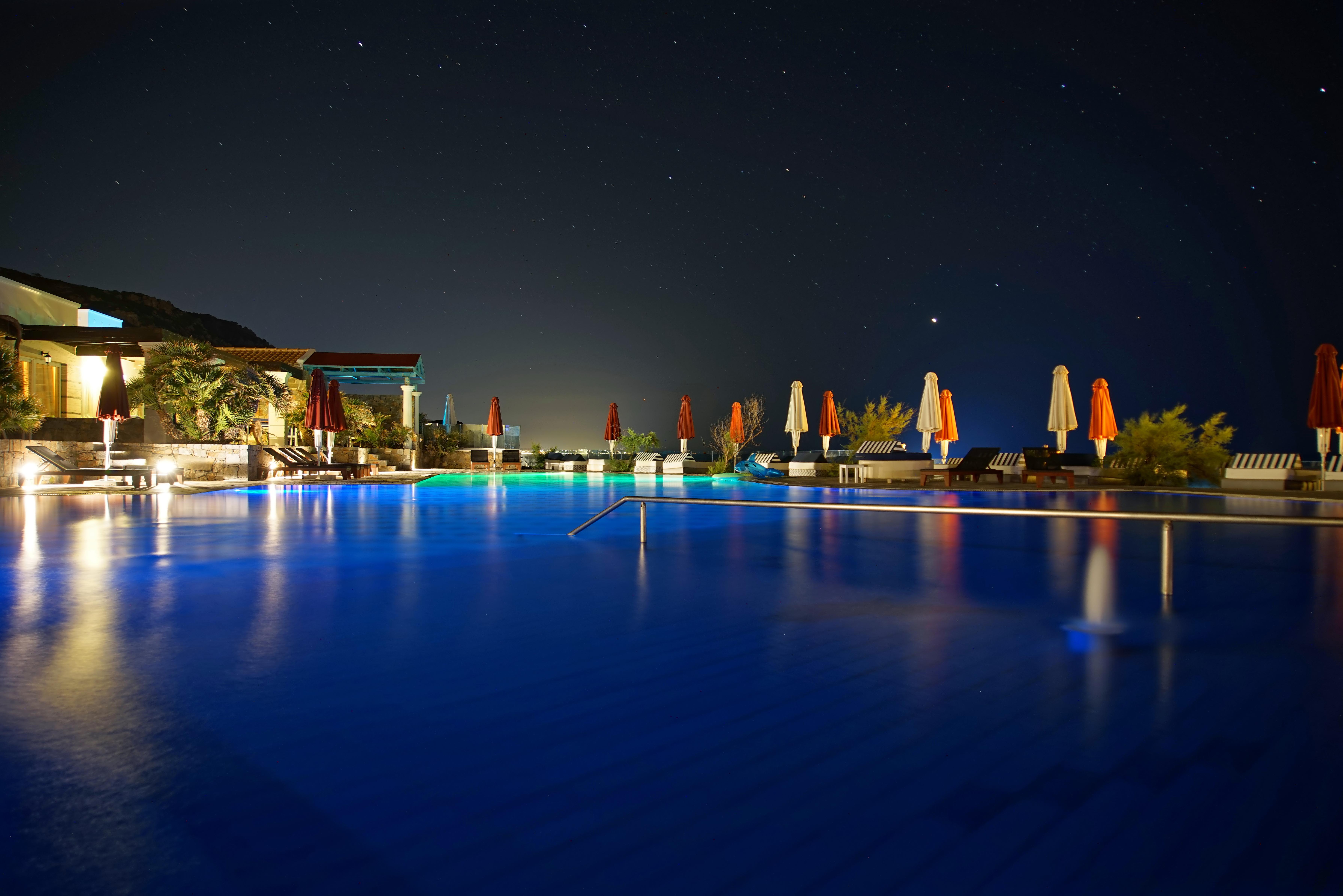 Minos Imperial Luxury Beach Resort & Spa Milatos Exterior photo The pool at the Sheraton Jumeirah Hotel