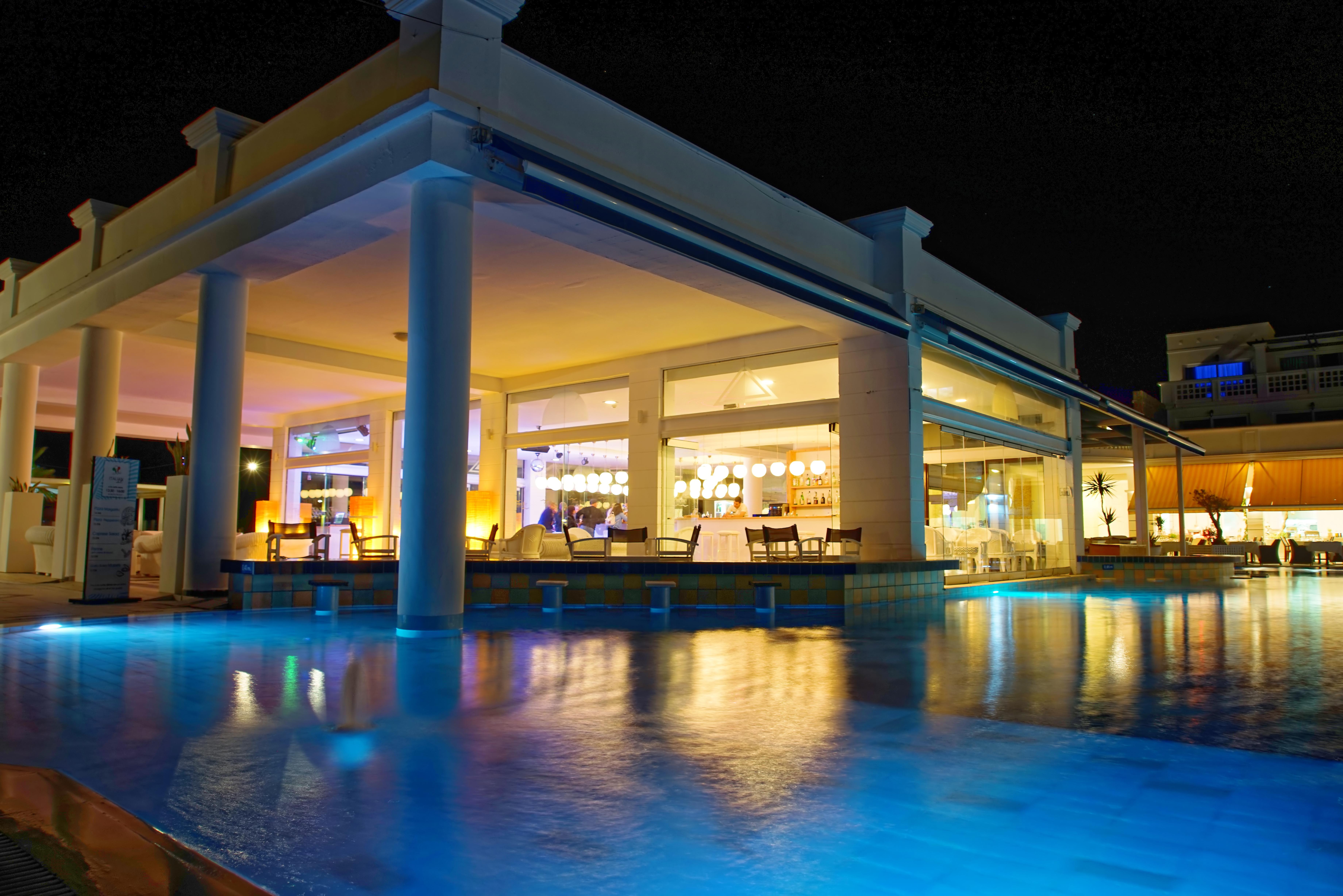 Minos Imperial Luxury Beach Resort & Spa Milatos Exterior photo The pool at the Royal
