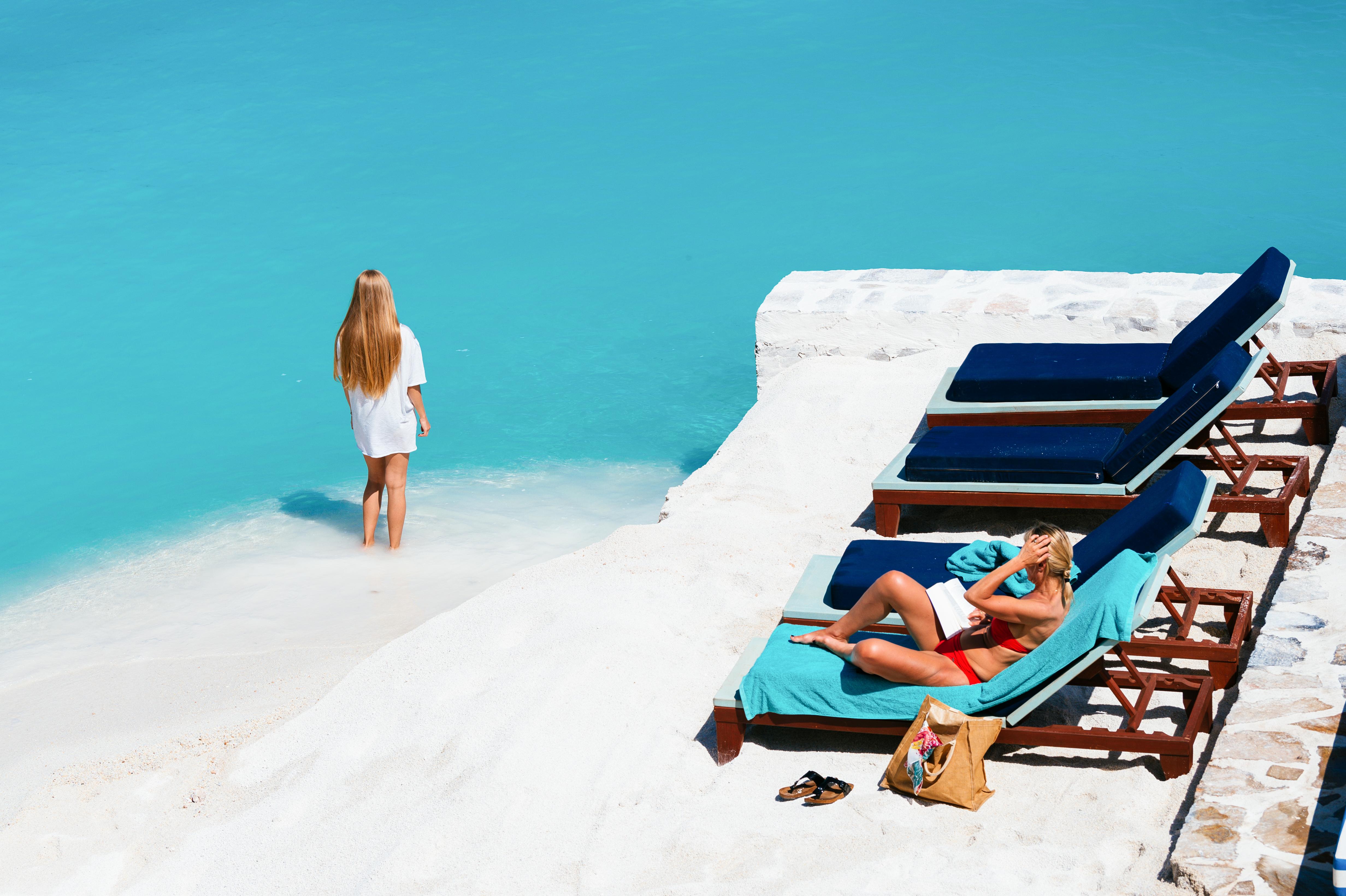 Minos Imperial Luxury Beach Resort & Spa Milatos Exterior photo Beach in Greece